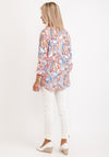 Just White Paisley Print Shirt, Orange Multi