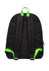 Hype Green Neon Flash Backpack, Black
