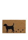 JVL Coir Dog Doormat, 40x70cm