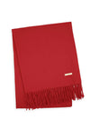 Katie Loxton Wrapped Up in Love Gift Blanket Scarf, Red