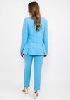Kameya Side Stitching Blazer, Blue