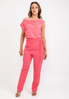 Kameya Draped Top, Pink