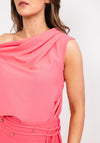 Kameya Draped Top, Pink