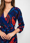 Kate & Pippa Boho Swirl Maxi Dress, Deep Purple Multi