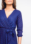Kate + Pippa Boho Printed Midi Dress, Navy