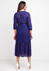 Kate + Pippa Boho Printed Midi Dress, Navy