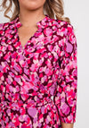 Kate & Pippa Sienna Wrap Midi Dress, Pink
