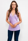 Kate & Pippa Lauren Vest Top, Lilac