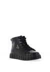 Kate Appleby Langfield Patent High Top Trainers, Black