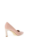 Kate Appleby Bamburgh Shimmer Spot Print Heeled Shoe, Blush Zig