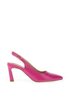 Kate Appleby Inverness Patent Sling Back Heeled Shoe, Bubble-gum