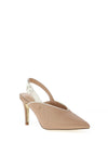 Kate Appleby Moonwise Shimmer Spot Print Heeled Shoe, Mushroom