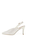 Kate Appleby Moonwise Shimmer Lattice Print Heeled Shoe, White Haze