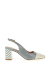 Kate Appleby Ystrad Patent Heeled Shoe, Heron Zig