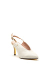 Kate Appleby Melton Pointed Toe Heeled Shoes, Cream