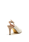Kate Appleby Melton Pointed Toe Heeled Shoes, Cream