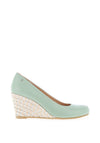 Kate Appleby Marina Espadrille Wedged Shoes, Lichen
