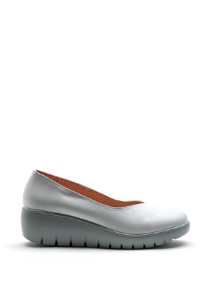 Kate Appleby Hove Chunky Sole Wedge Shoe, White