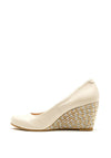 Kate Appleby Marina Espadrille Wedged Shoes, Cream