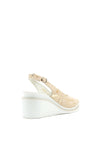 Kate Appleby Pembroke Sling Back Wedged Sandals, Beige