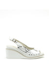 Kate Appleby Pembroke Sling Back Wedged Sandals, White