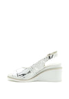 Kate Appleby Pembroke Sling Back Wedged Sandals, White