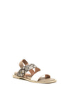 Kate Appleby Talgarth Logo Strap Sandals, Grey