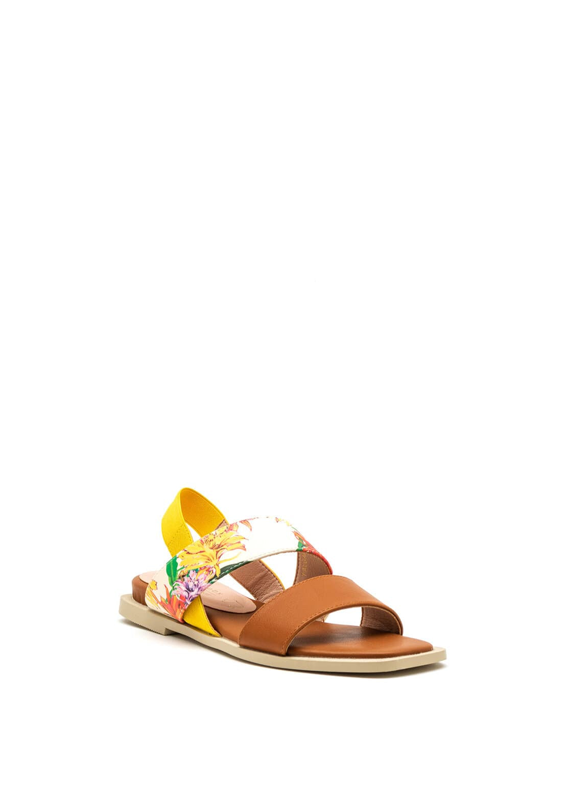 Kate Appleby Talgarth Floral Strap Sandals, Tan