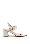 Kate Appleby Newquey Strappy Block Heel Sandal, White