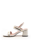 Kate Appleby Newquey Strappy Block Heel Sandal, White