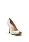 Kate Appleby Torridge Peep Toe High Heel Shoes, Gold