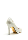 Kate Appleby Torridge Peep Toe High Heel Shoes, Gold