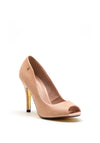 Kate Appleby Torridge Peep Toe High Heel, Pink