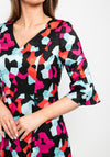 Kate Cooper Geo Print Midi Dress, Multi