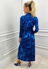 Kate & Pippa Luca Swirl Maxi Dress, Royal Blue