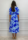 Kate & Pippa Capri Midi Shirt Dress, Blue Print