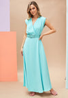 Kate Cooper Sleeveless Maxi Dress, Aqua