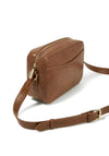Katie Loxton Cara Faux Croc Crossbody Bag, Cognac