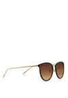 Katie Loxton Santorini Sunglasses, Brown Tortoiseshell