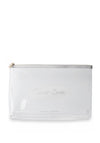Katie Loxton Silver Siren Wash Bag, Transparent