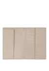 Katie Loxton Celine Faux Croc Passport Holder, Oyster Grey