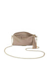 Katie Loxton Freya Tassel Crossbody Bag, Taupe