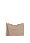 Katie Loxton Isla Pebbled Clutch Bag, Taupe