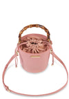 Katie Loxton Jourdan Bamboo Handle Bucket Bag, Pink