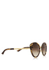 Katie Loxton Seville Tortoiseshell Sunglasses, Brown