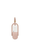 Katie Loxton Live Laugh Sparkle Luggage Tag, Dusty Pink