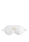 Katie Loxton Satin Eye Mask Mrs, White