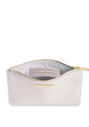 Katie Loxton Perfect Pouch Bridesmaid, Metallic White