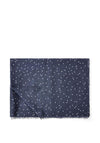Katie Loxton Polka Dot Print Scarf, Navy & White