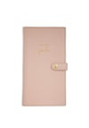 Katie Loxton Live Love Sparkle Travel Wallet, Dusty Pink